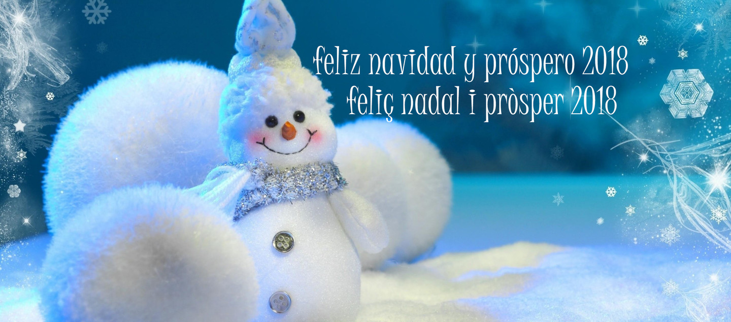 Feliz Navidad y Próspero 2018