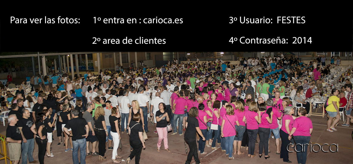 foto carioca almussafes: cena de quintas 2014