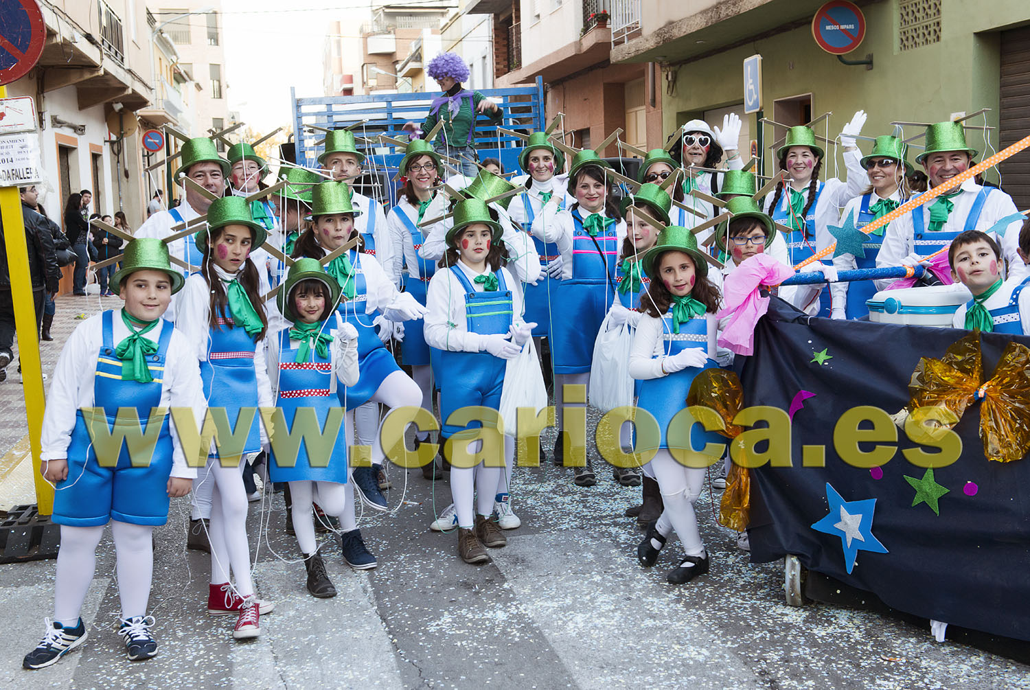 Cabalagata Fallas Almussafes 2014